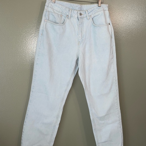 NWOT RAGGED PRIEST BUTT CUT JEANS STONEWASH DENIM Princess Polly - Picture 2 of 11